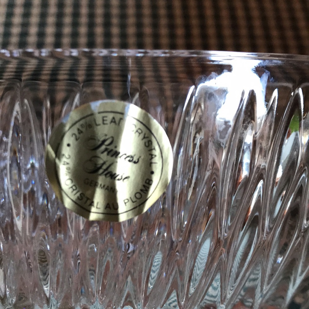 Princess House crystal utensil holders - Picture 4 of 6